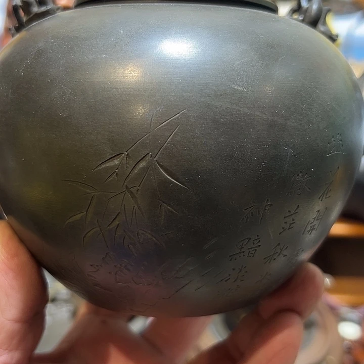 锡中古工艺品摆件