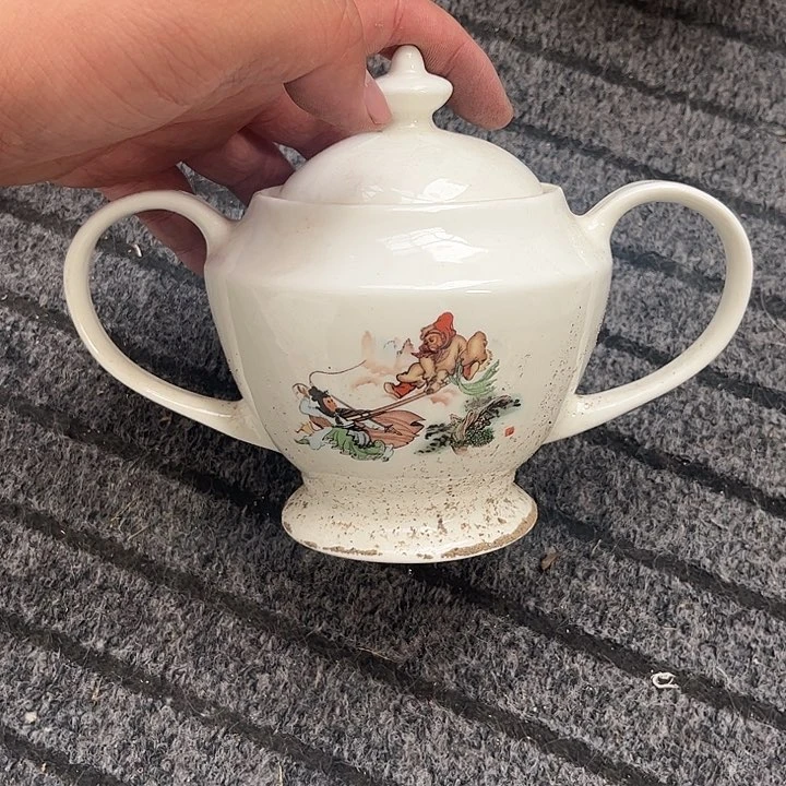 摆件，烧制问题都是正常的，失圆86