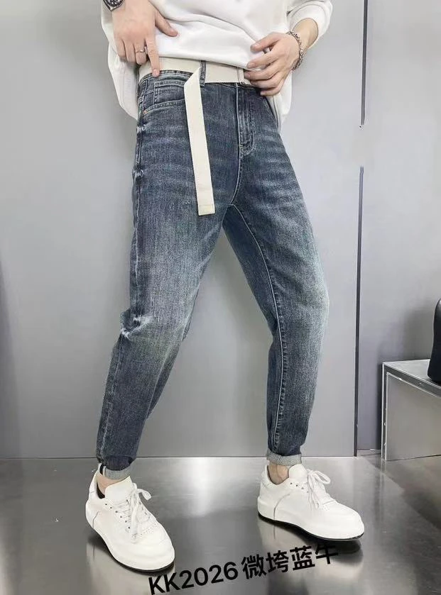 男士2026/2027夏季弹力显瘦百搭休闲牛仔裤丹姐推荐