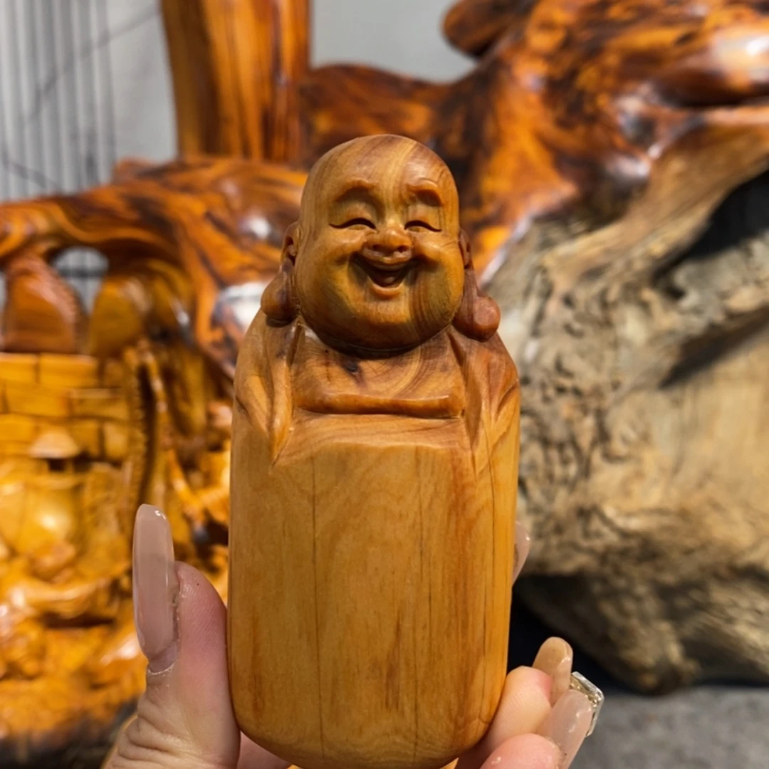 【闪购商品】柏木（崖柏）根雕木雕工艺品摆件创意，满10送1手把件