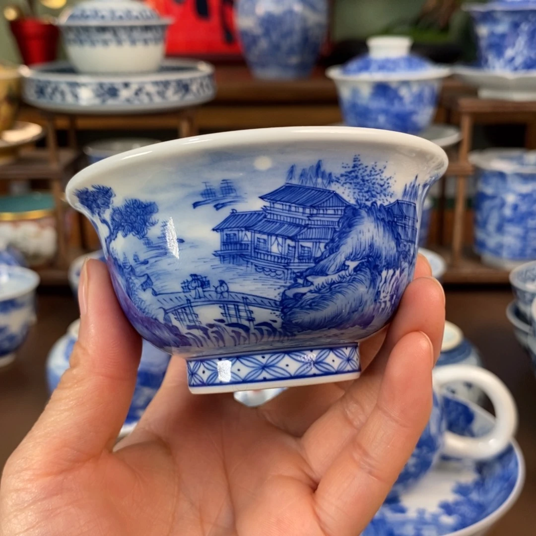 杯景德镇陶瓷手工手绘