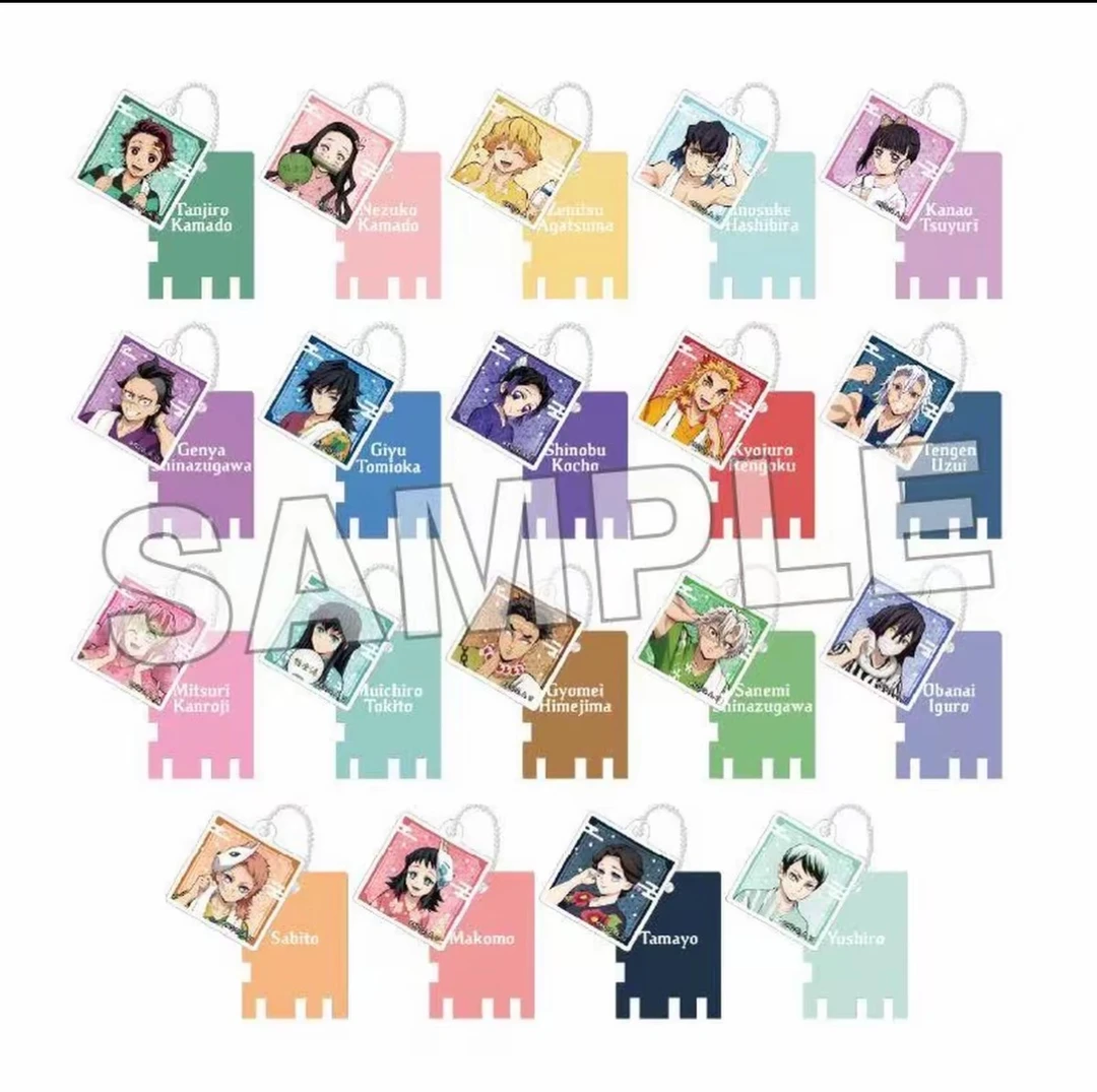 【鬼灭之刃】鬼灭之刃极乐汤吧唧 立牌（默认代拆，禁止未成年下单）