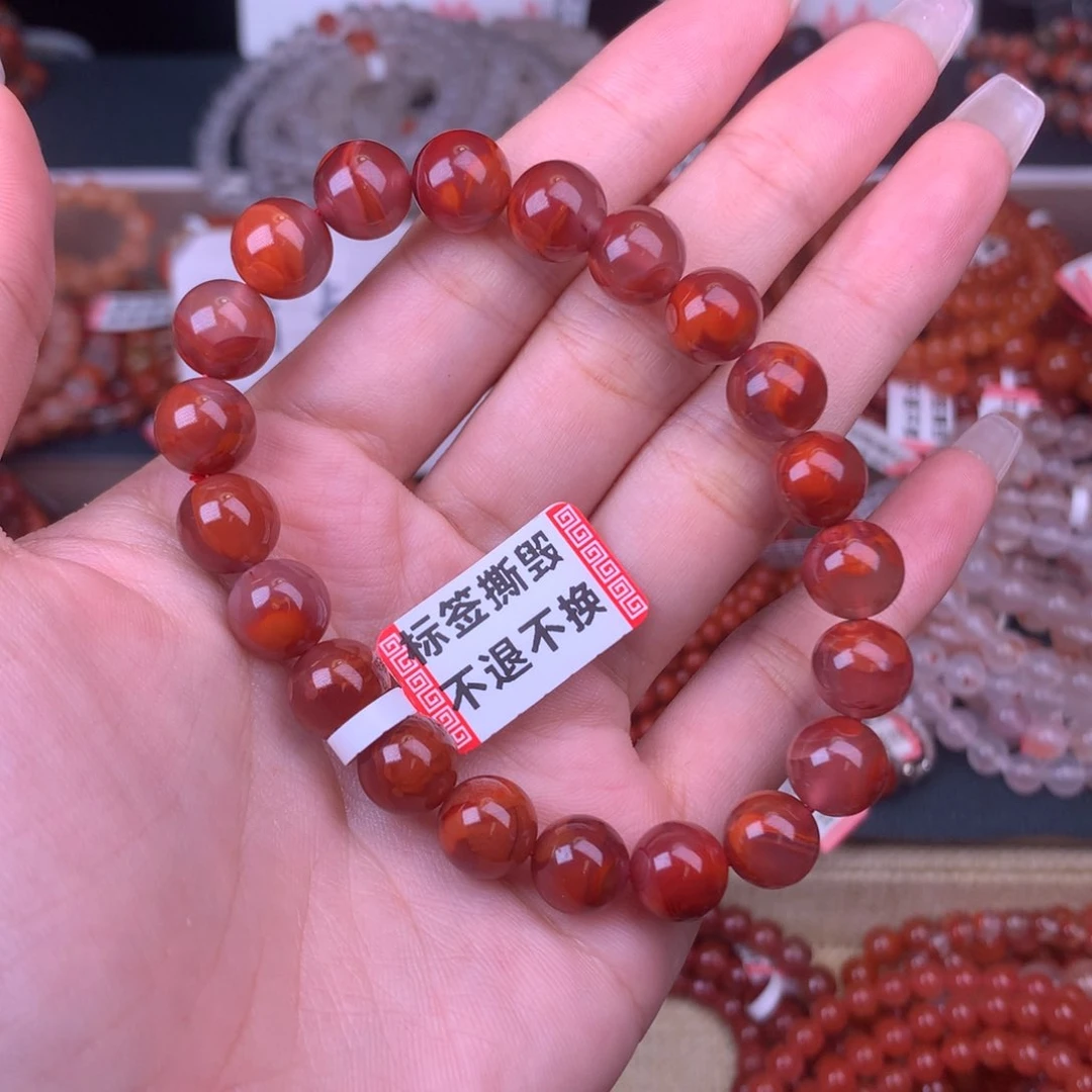 未镶嵌手链南红玛瑙卡9