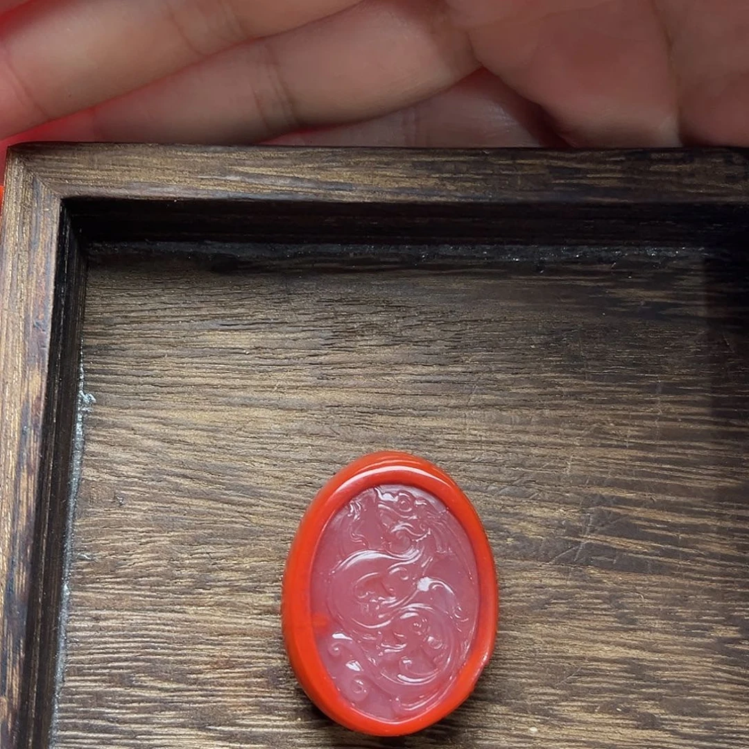 南***坊颈饰未镶嵌南红玛瑙