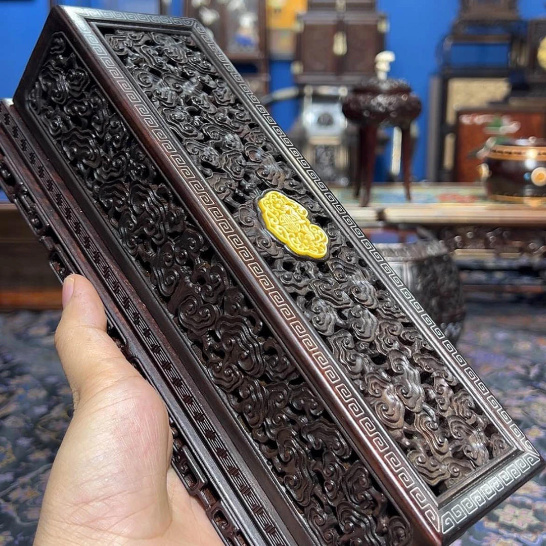 【闪购商品】红酸枝木类成套家具J**N香盒