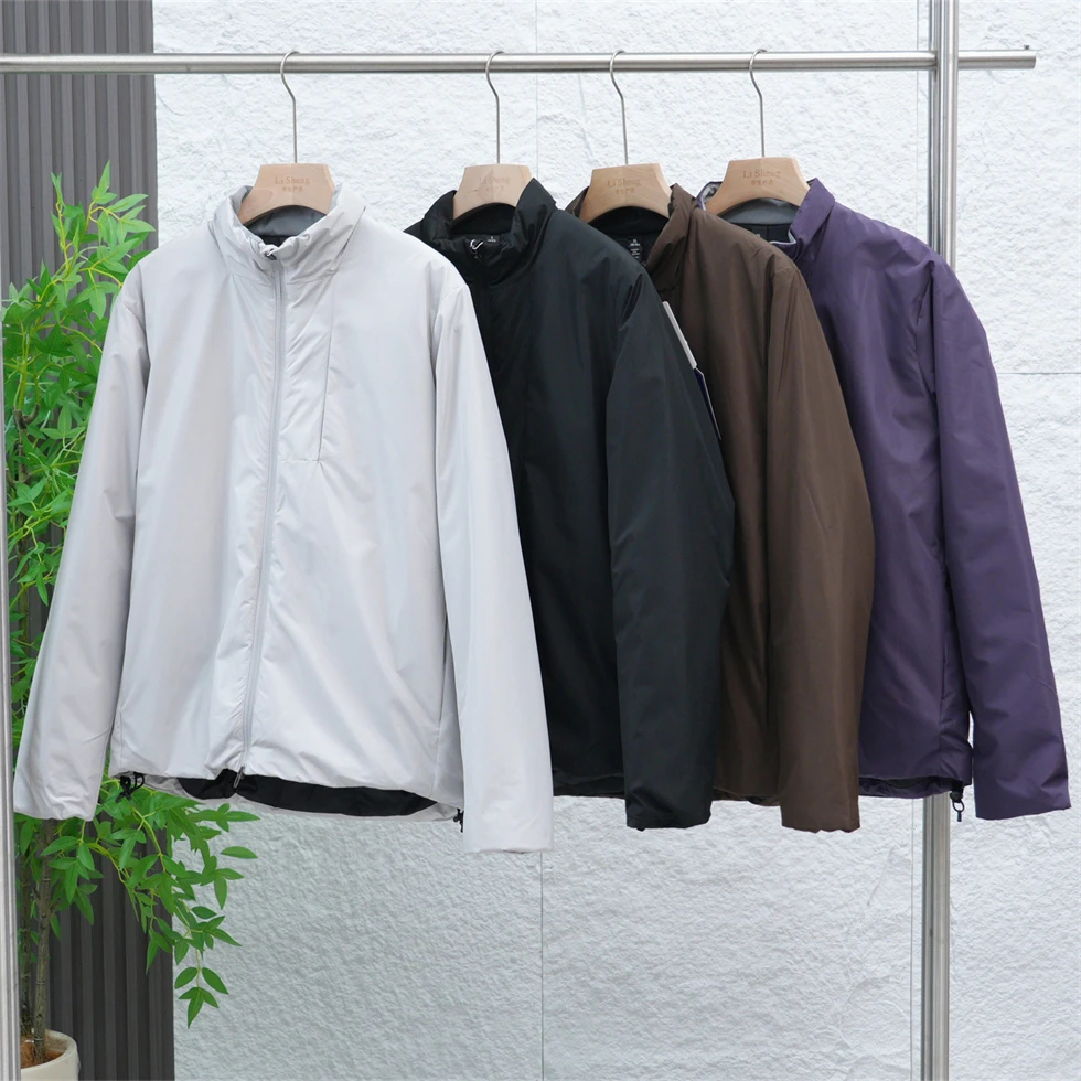 秋冬男士立领通勤休闲百搭棉衣男款户外时尚简约棉衣夹克男23166/