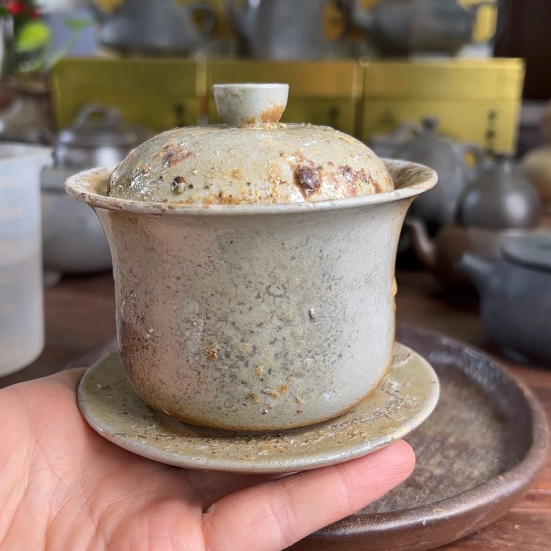 贵台龙窑柴烧茶壶A46