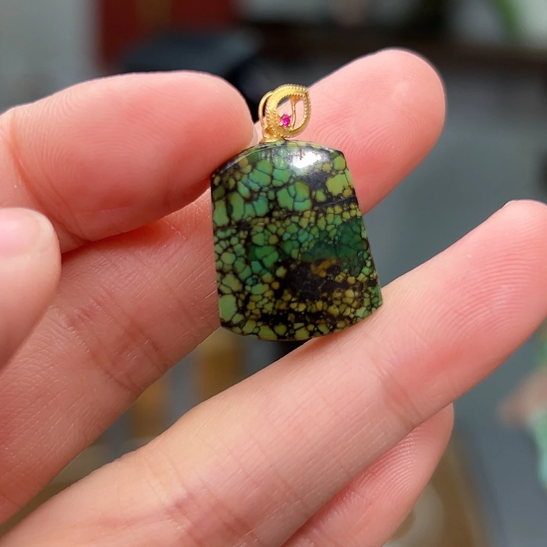 绿松石珠宝奇石未镶嵌