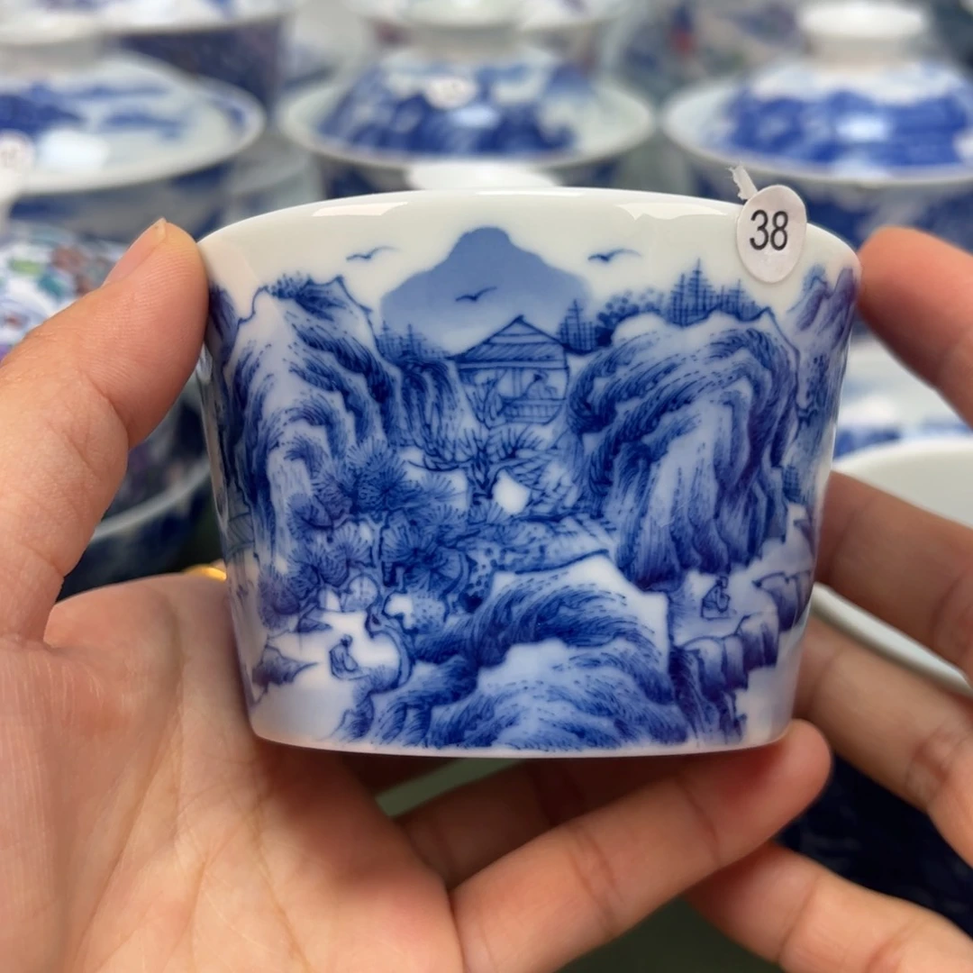 景德镇纯手绘茶具38