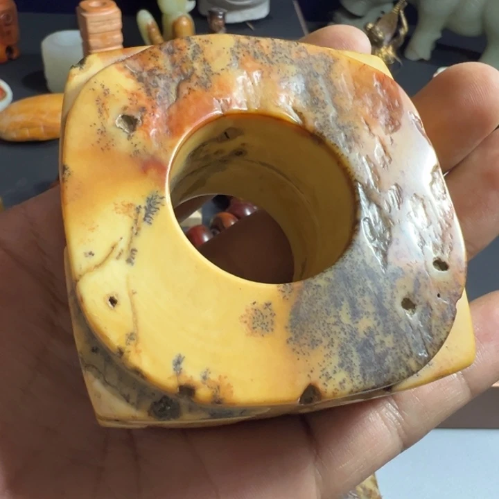 和田玉未镶嵌挂件万****享