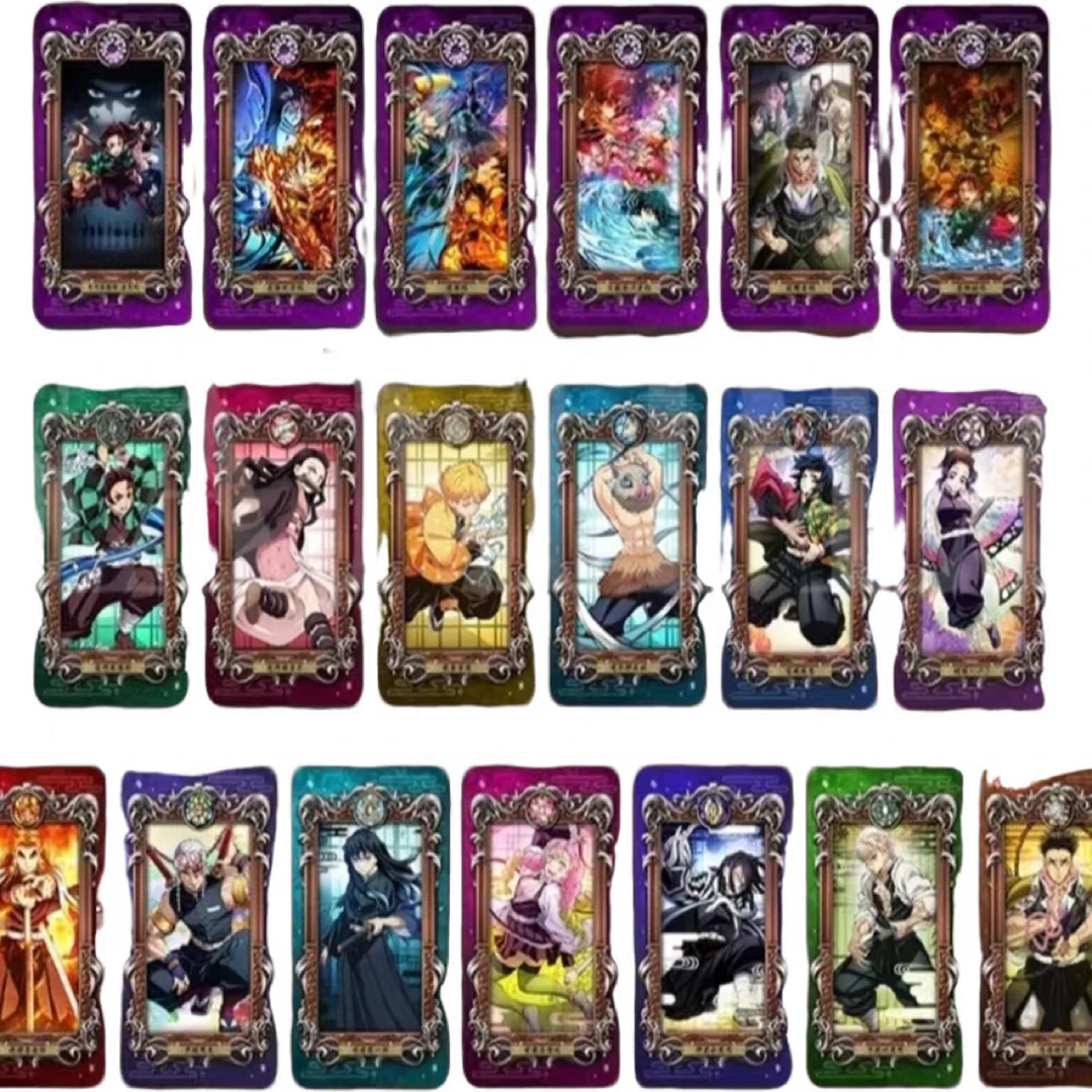 【鬼灭之刃】无限城烫金艺术小卡 （盲盒代拆）