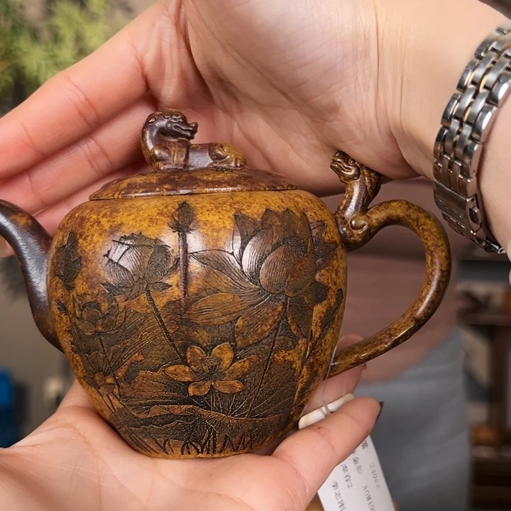紫砂茶壶宜兴紫砂工艺