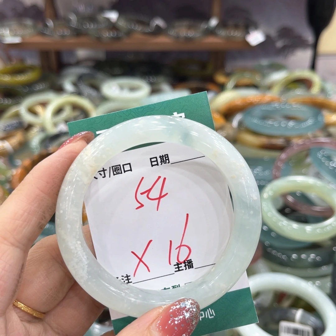 未镶嵌蛇纹石玉手镯手镯