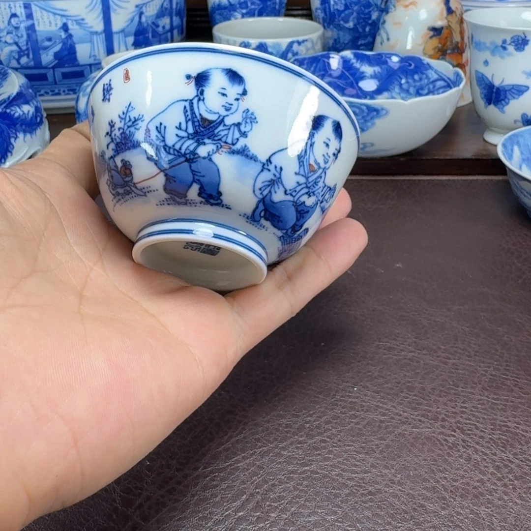 八***月瓷片当代景德镇陶瓷手绘茶具