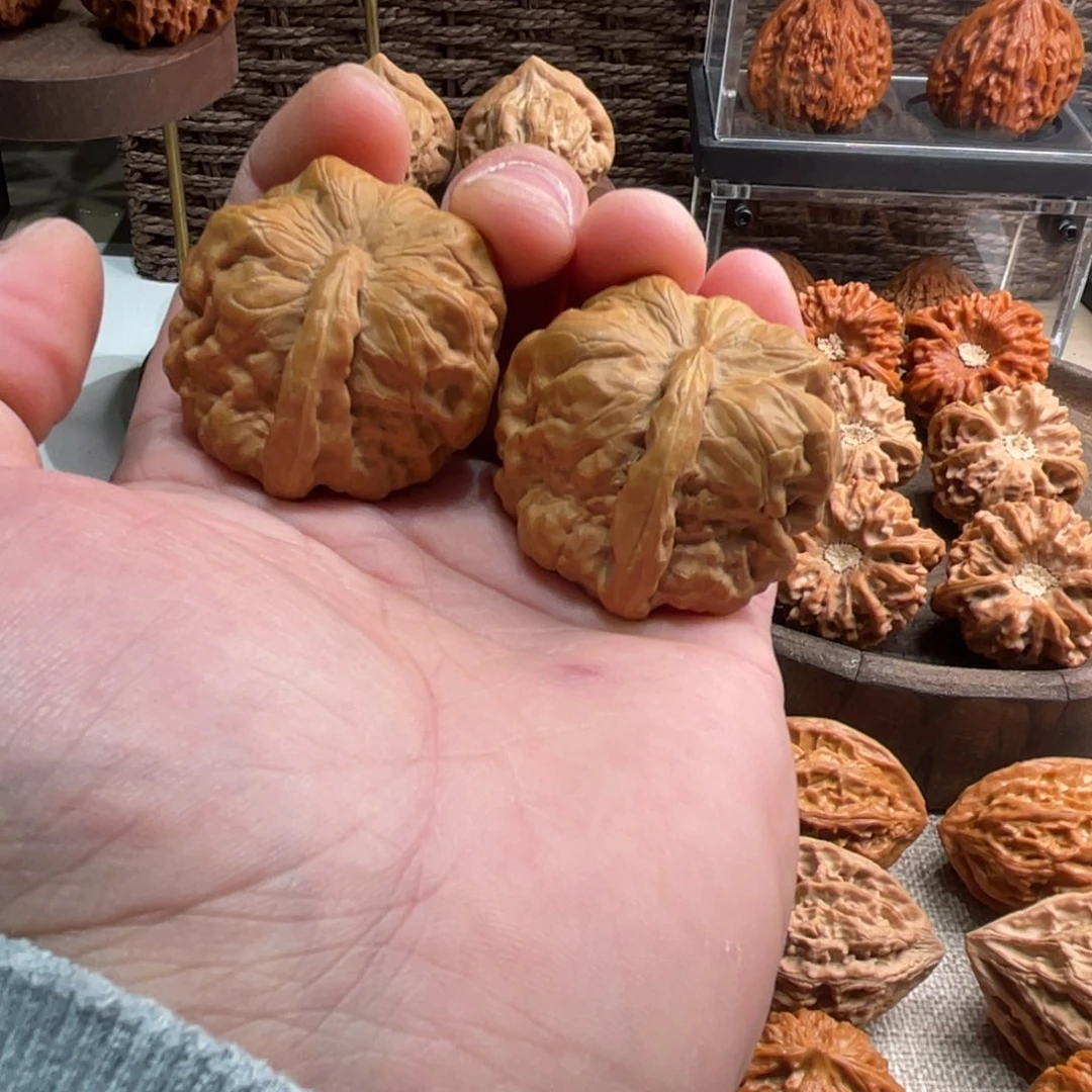 文玩核桃把件一帆风顺蛤蟆头