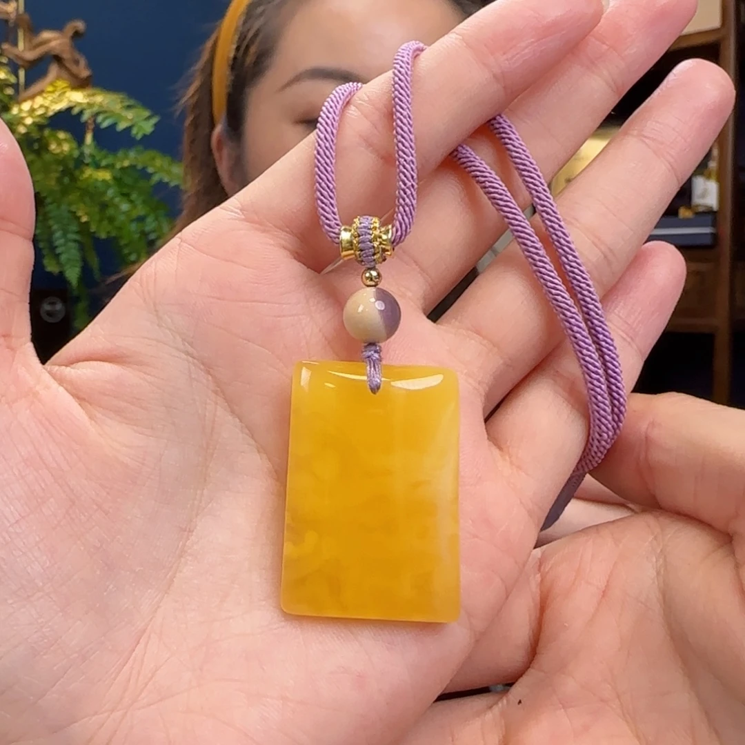 未镶嵌颈饰蜜蜡11111111111