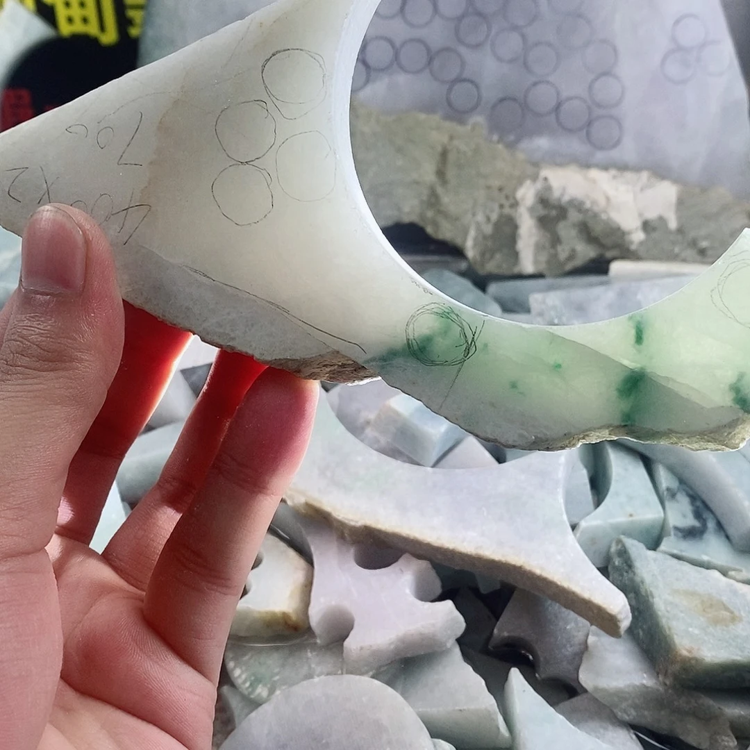 散珠翡翠天然缅甸翡翠a货26