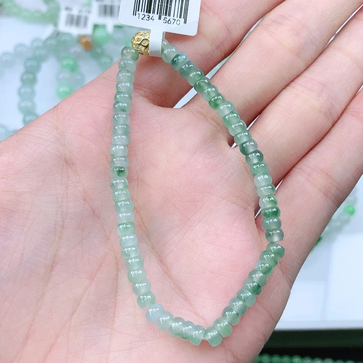 未镶嵌手链翡翠翡翠