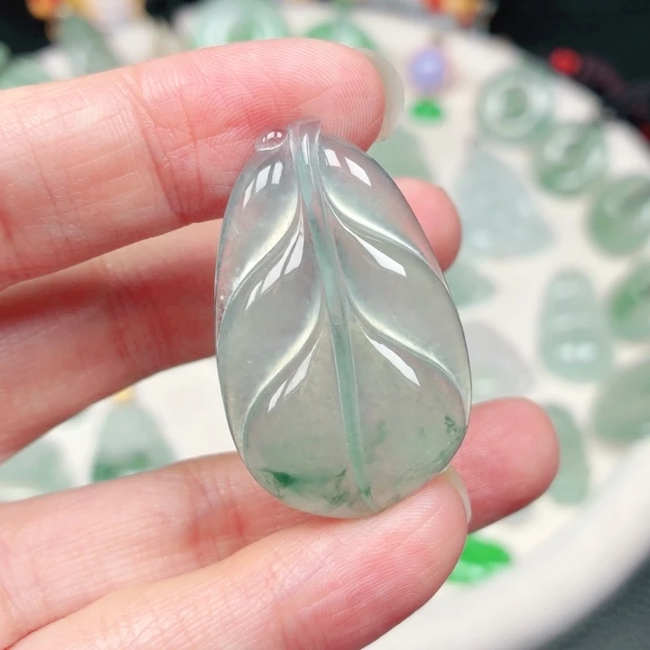 颈饰未镶嵌翡翠缅甸天然A货翡翠