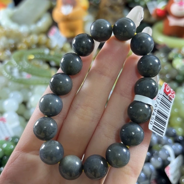 和田玉未镶嵌手链187