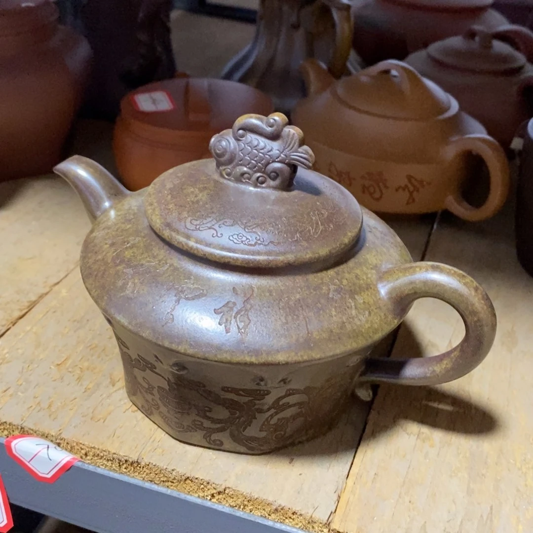 茶壶紫泥原矿手工189