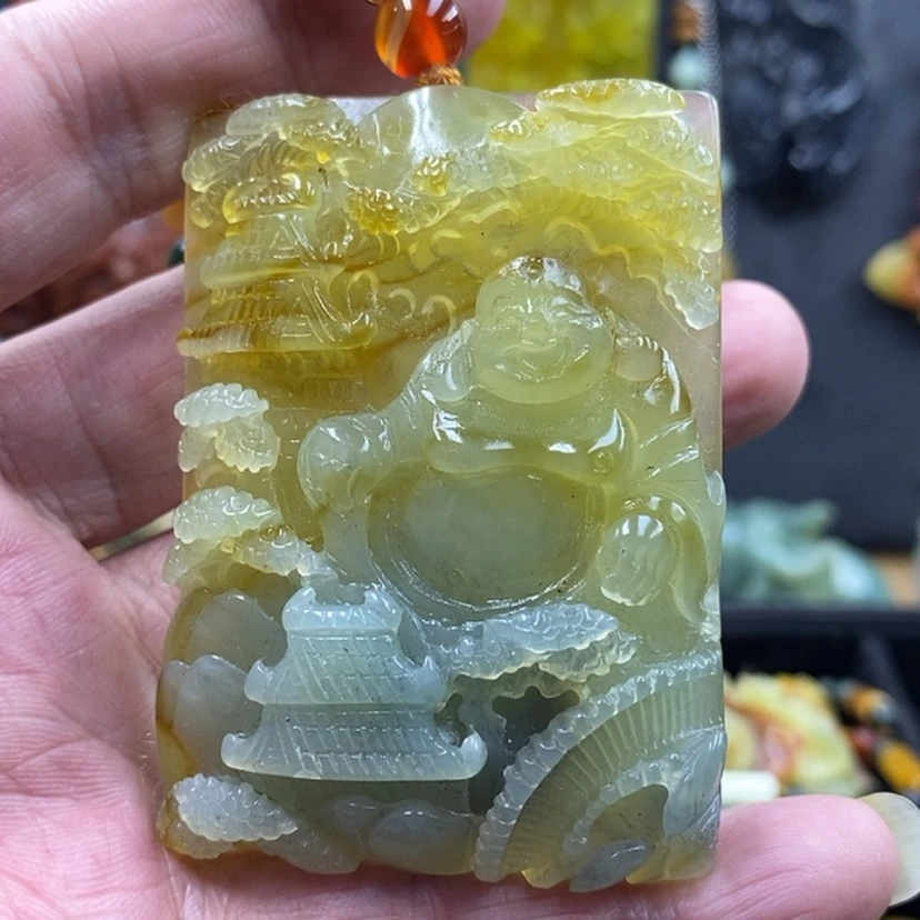 【闪购商品】未镶嵌岫玉吊坠