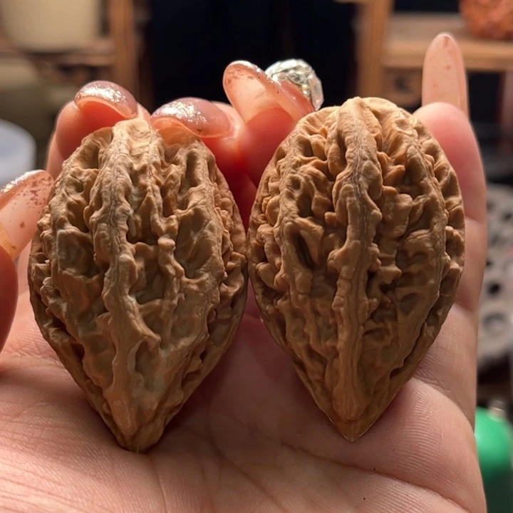 文玩核桃把件楸大胖37