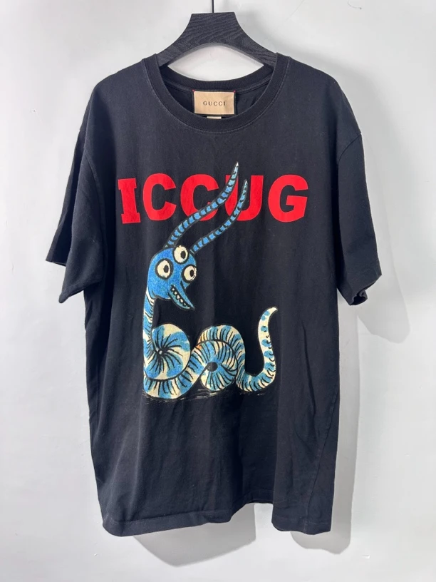 95新 GUCCI/古驰 三眼虫短袖 m码