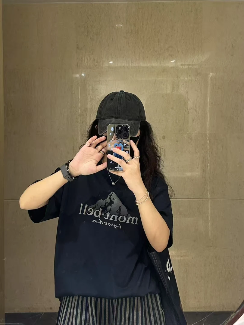 「LIUYU」25夏季索罗娜凉感速干抗菌T恤原纱防晒山系短袖T  2606