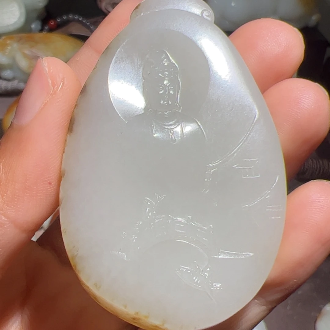 颈饰未镶嵌和田玉