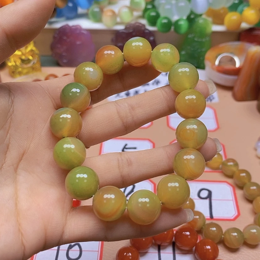 【闪购商品】玛瑙/玉髓颈饰未镶嵌芹