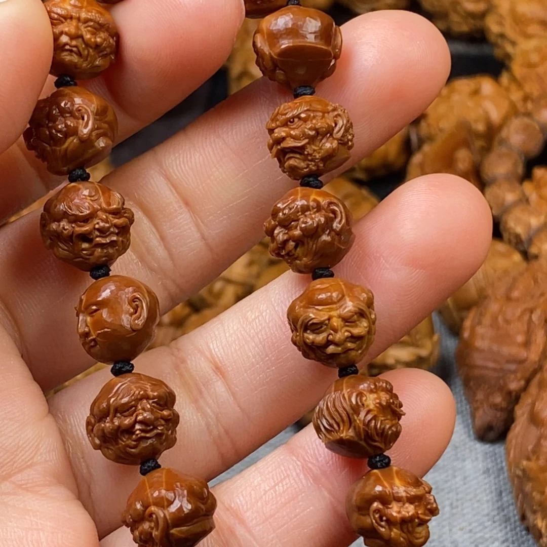 橄榄核手串/手链乐*园核雕手串