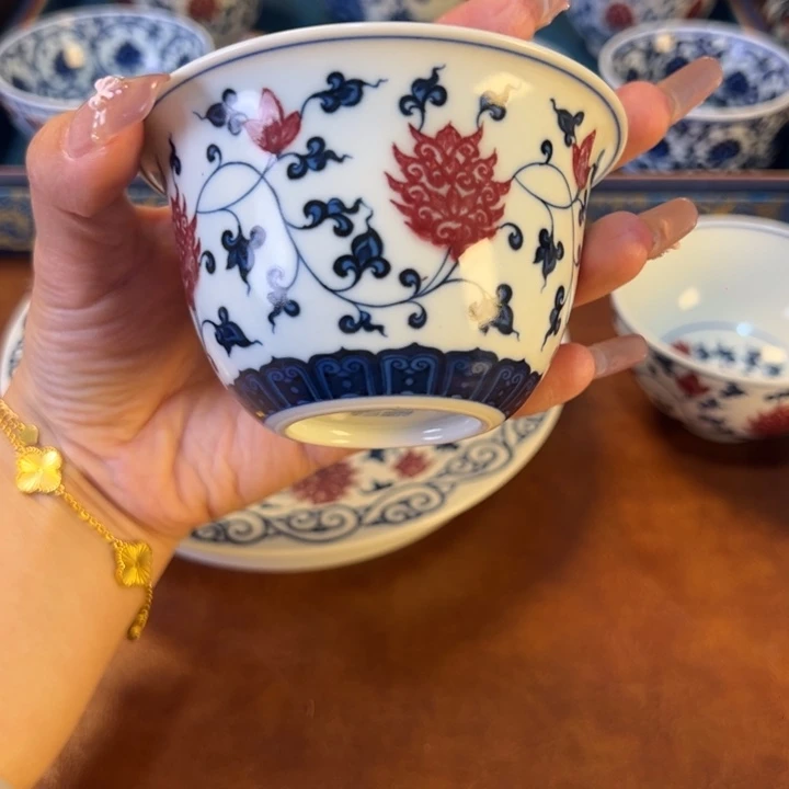 瓷片景德镇陶瓷手工手绘