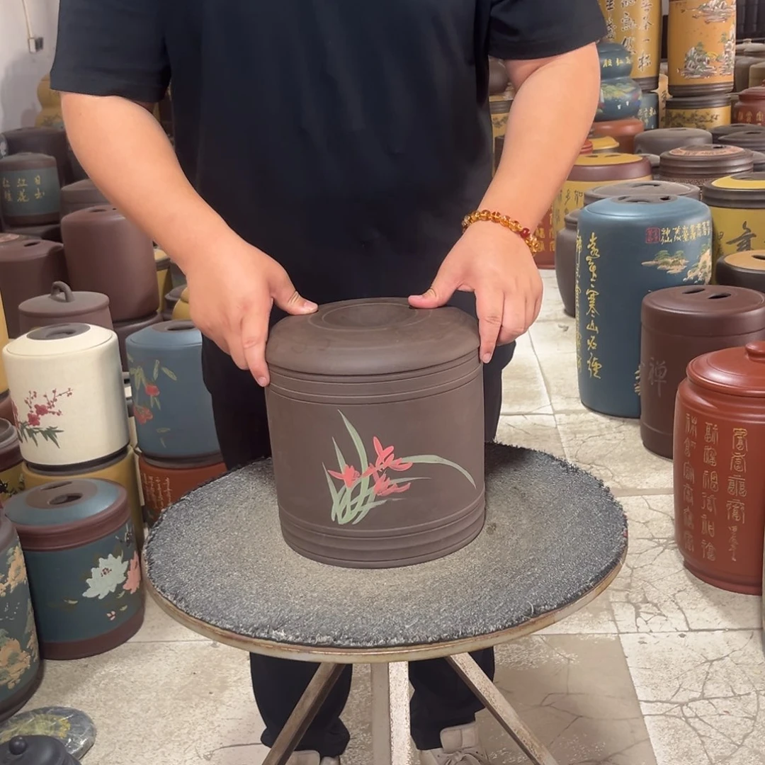 紫砂茶叶罐紫砂罐