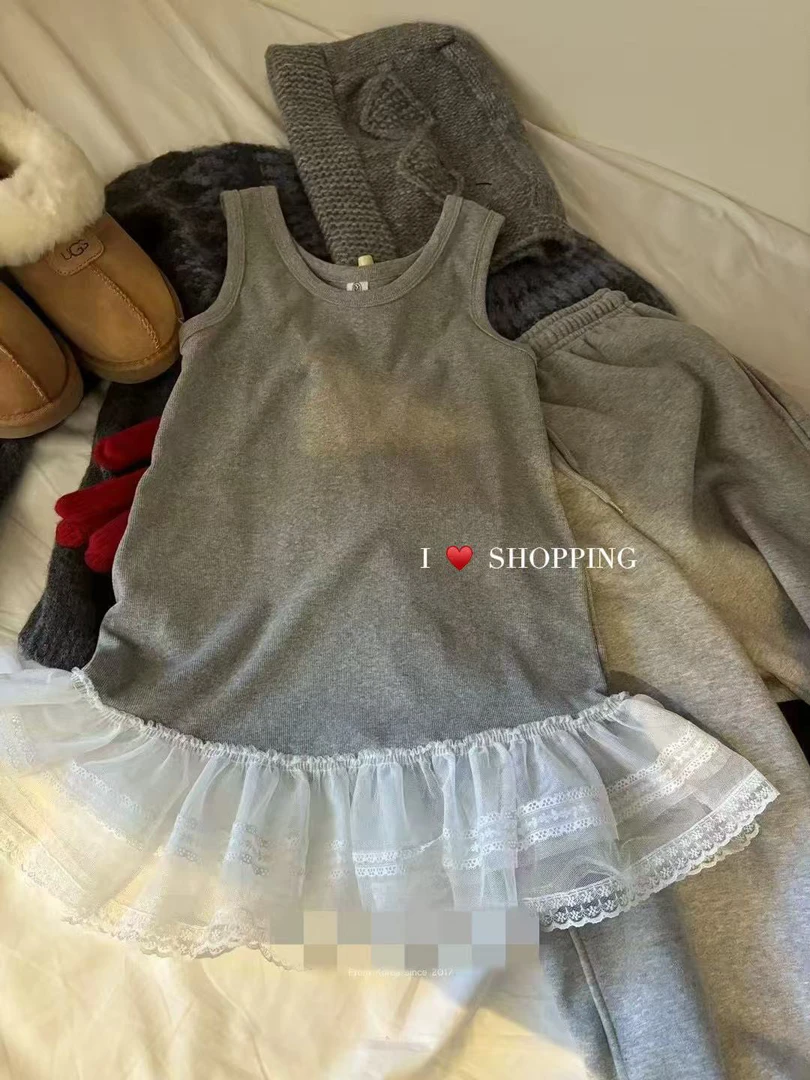 623新款简约拼接吊带