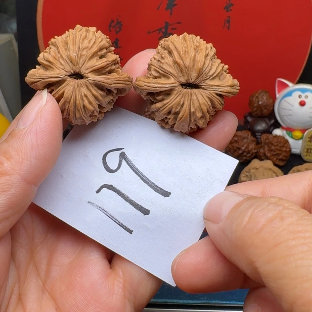 文玩核桃把件匸*36毕业小楼