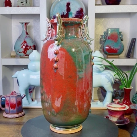 瓷片禹州神后钧瓷原产地~