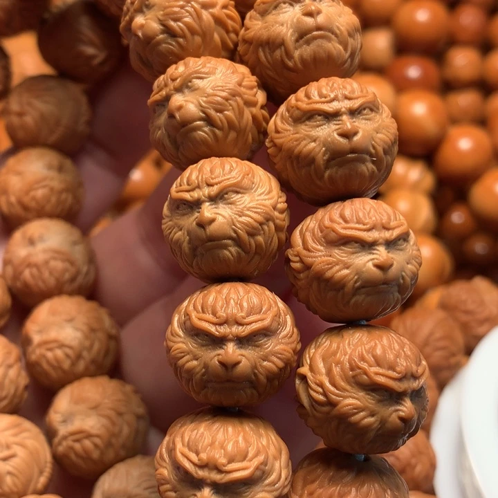 【闪购商品】猴头核桃手串c*蔡悟空