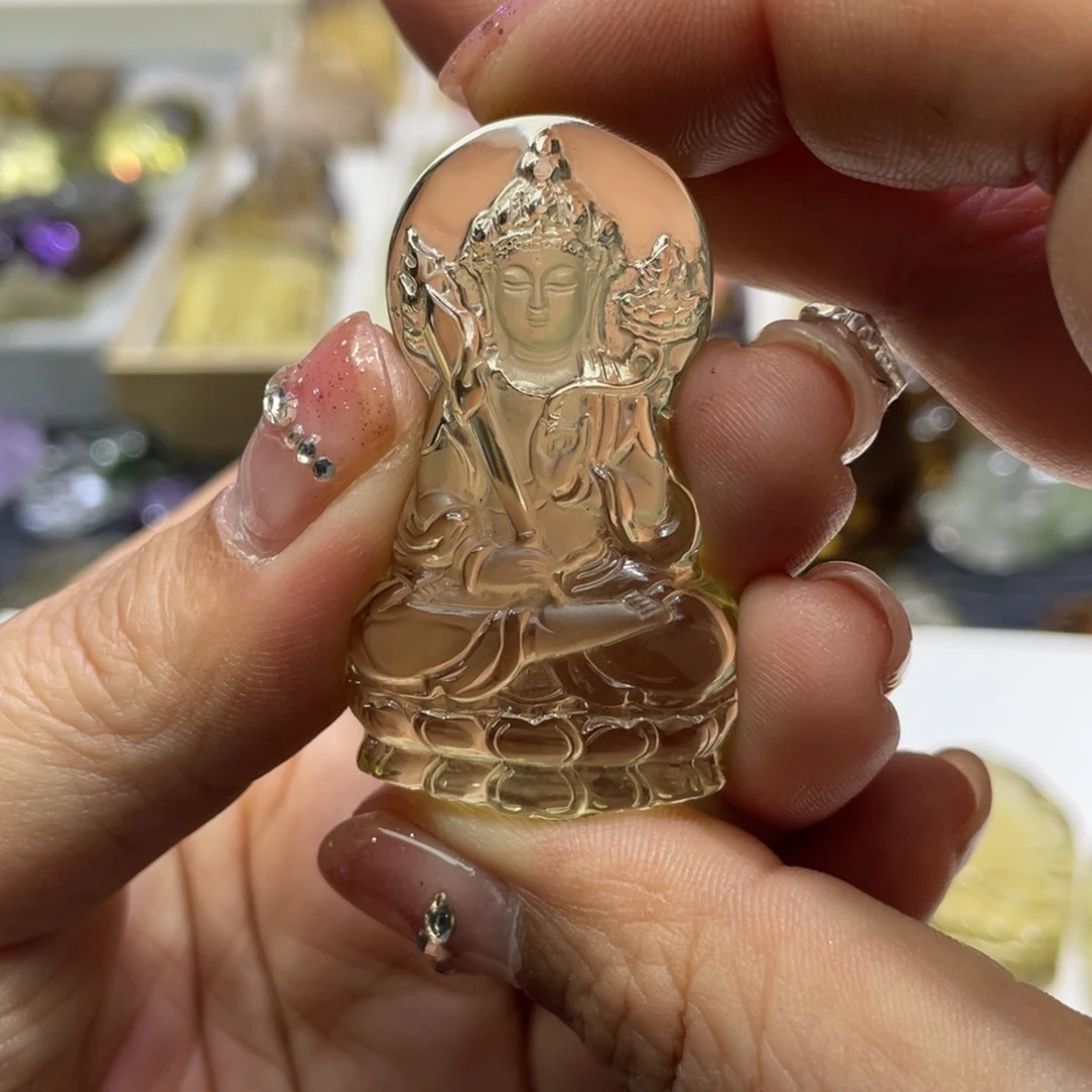 水晶颈饰未镶嵌寒***天定制
