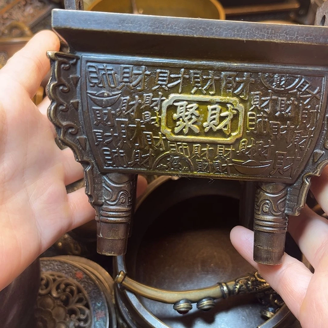 精美铜器工艺品等