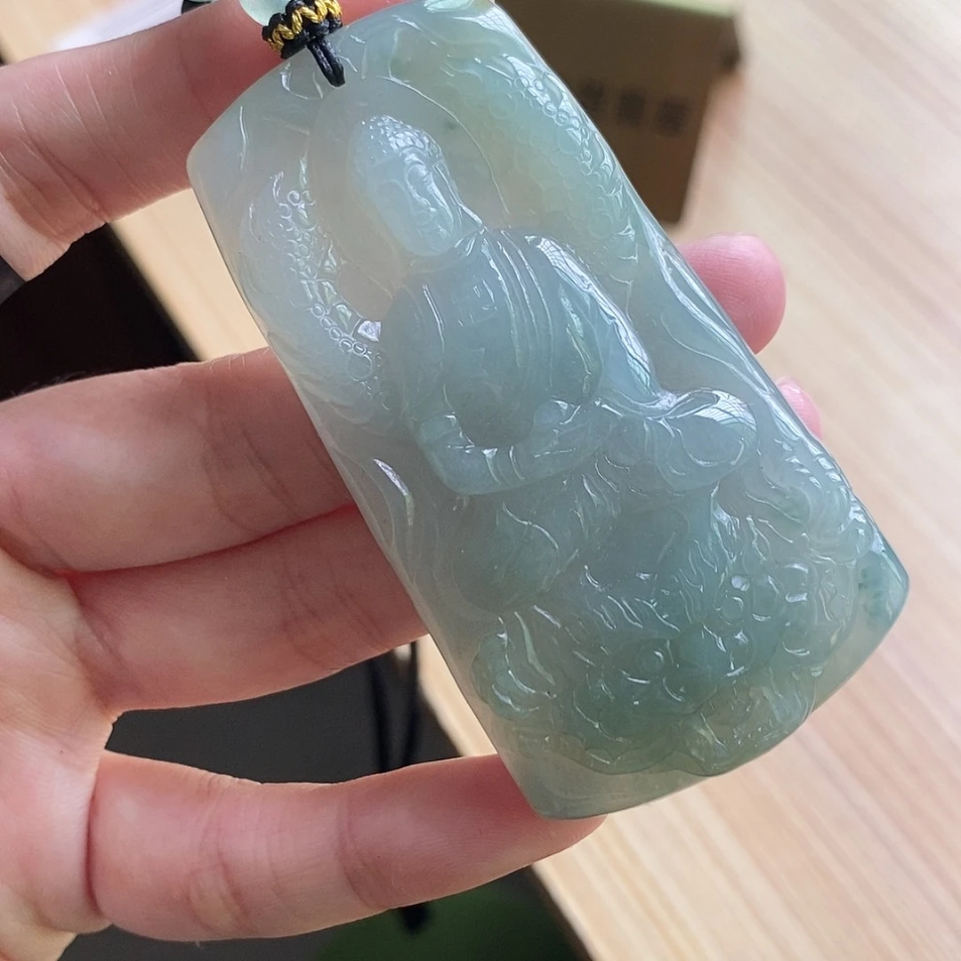 【闪购商品】颈饰未镶嵌翡翠天然缅甸A货翡翠