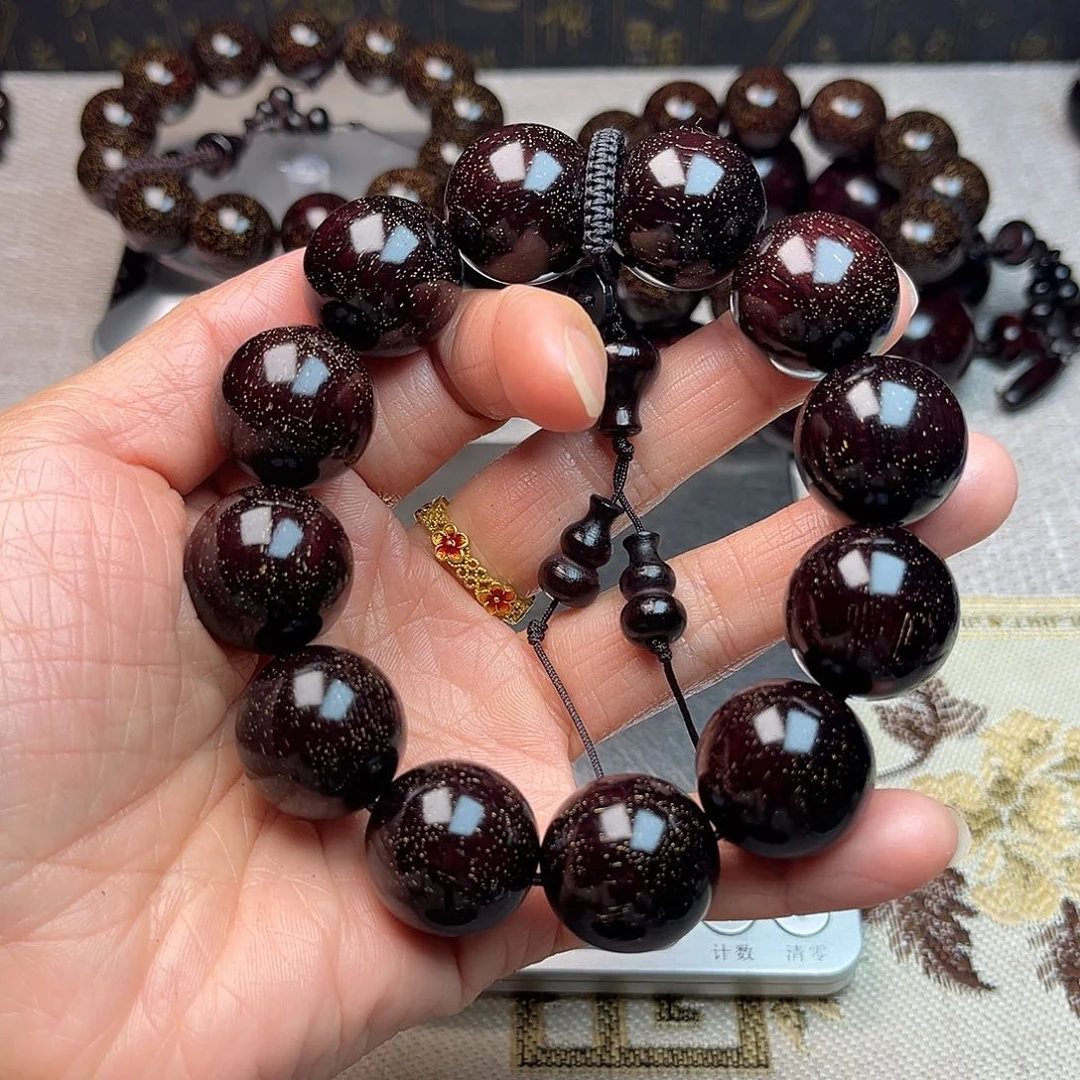 马***全檀香紫檀（小叶紫檀）2.0 12颗 满星