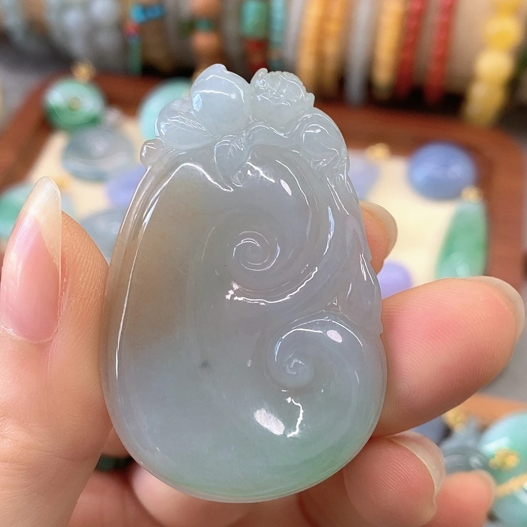 翡翠未镶嵌挂件翡翠挂件