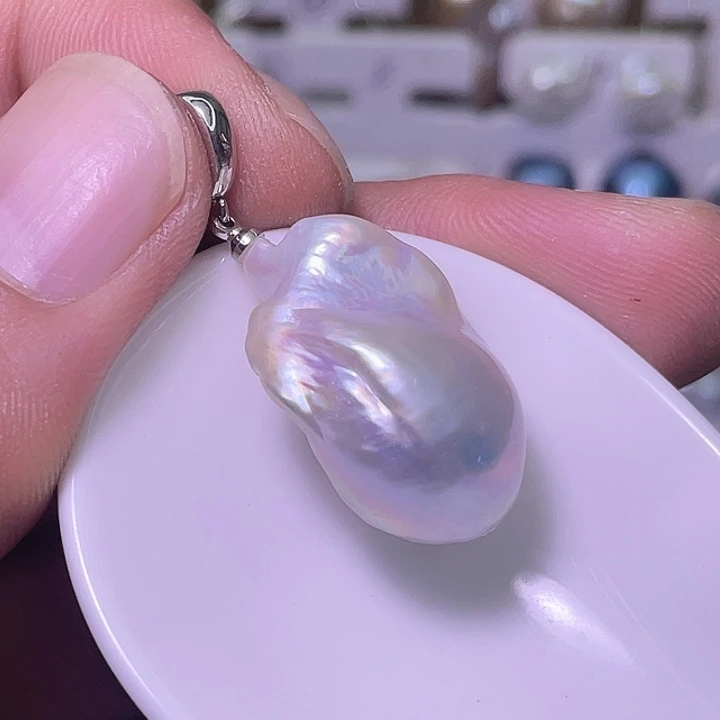颈饰合金淡水珍珠68