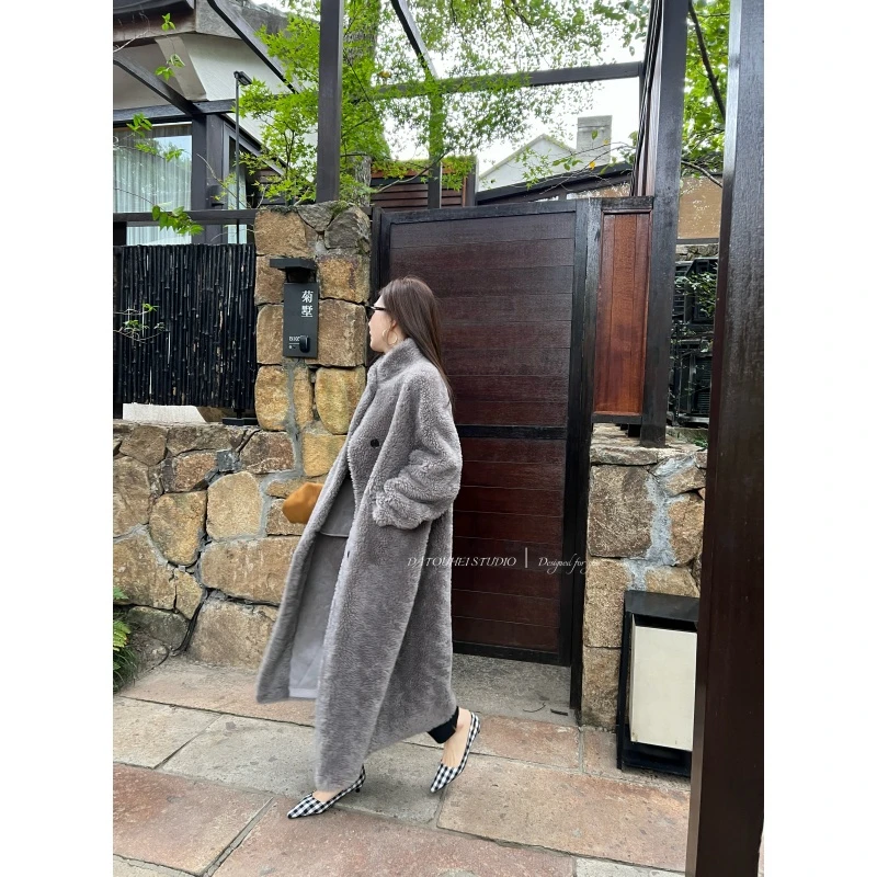 【DATOUHEI 秋冬新品】“冬日之约"羊毛长款外套D225X18544