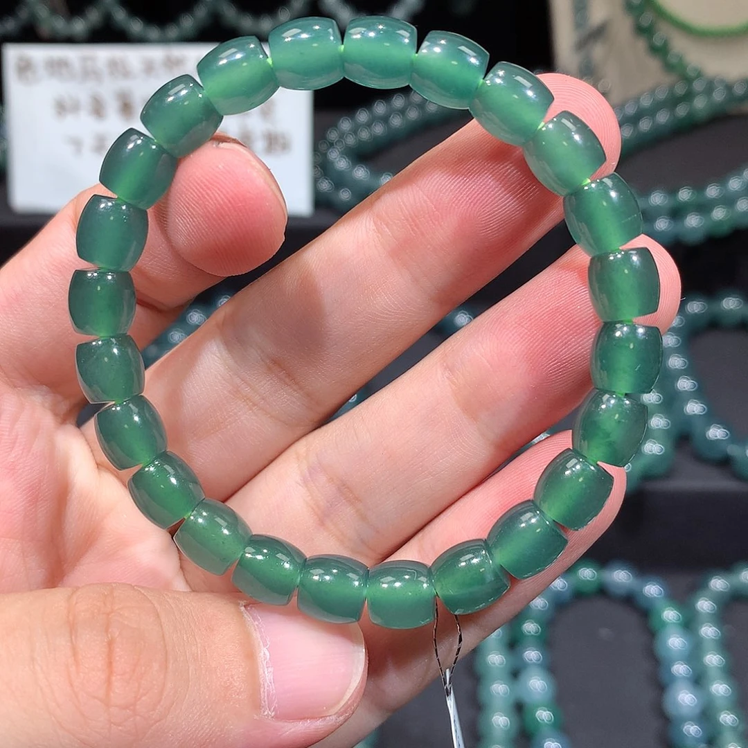 未镶嵌手链翡翠天然a货翡翠手串7+