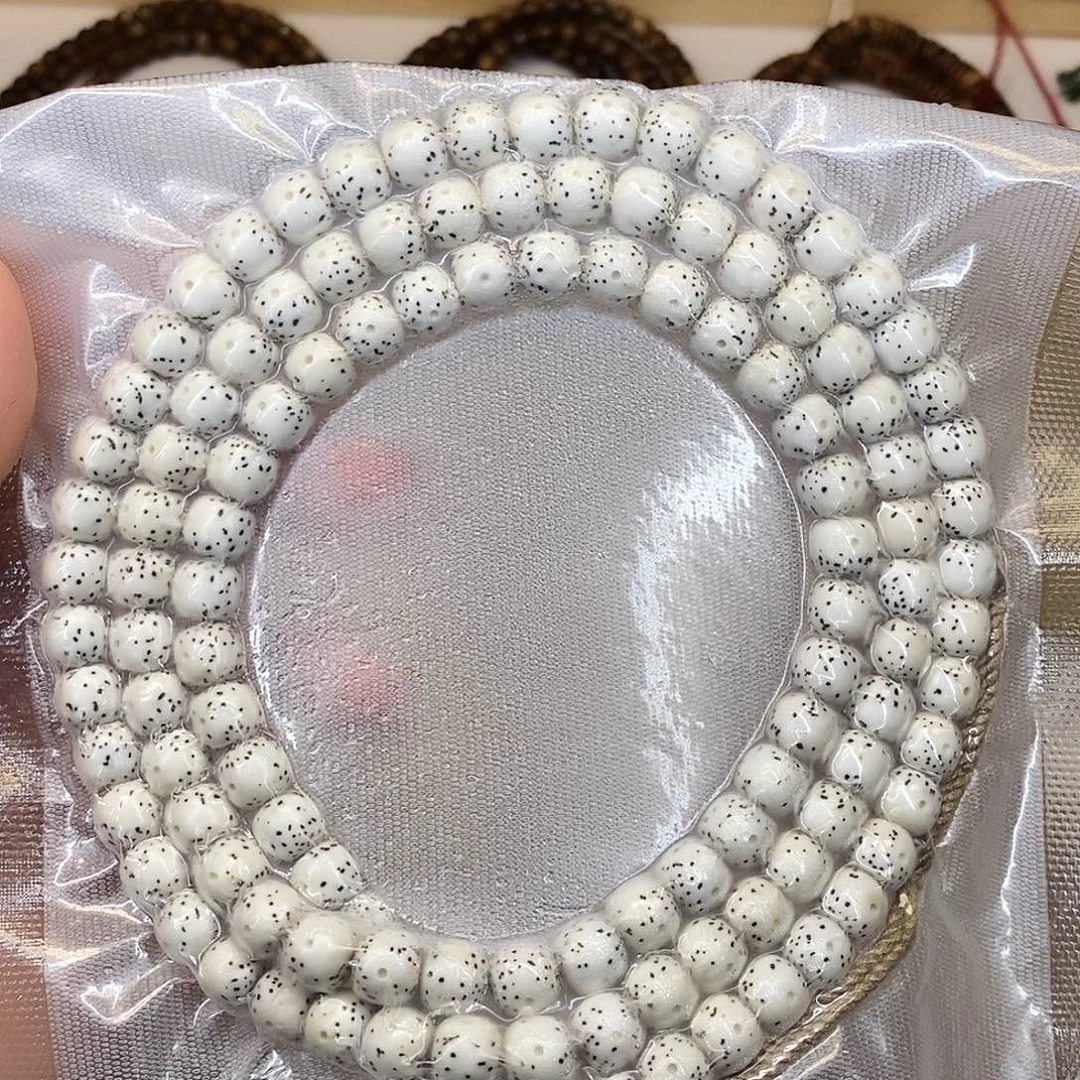 把件星月菩提8×7原白月朗星稀