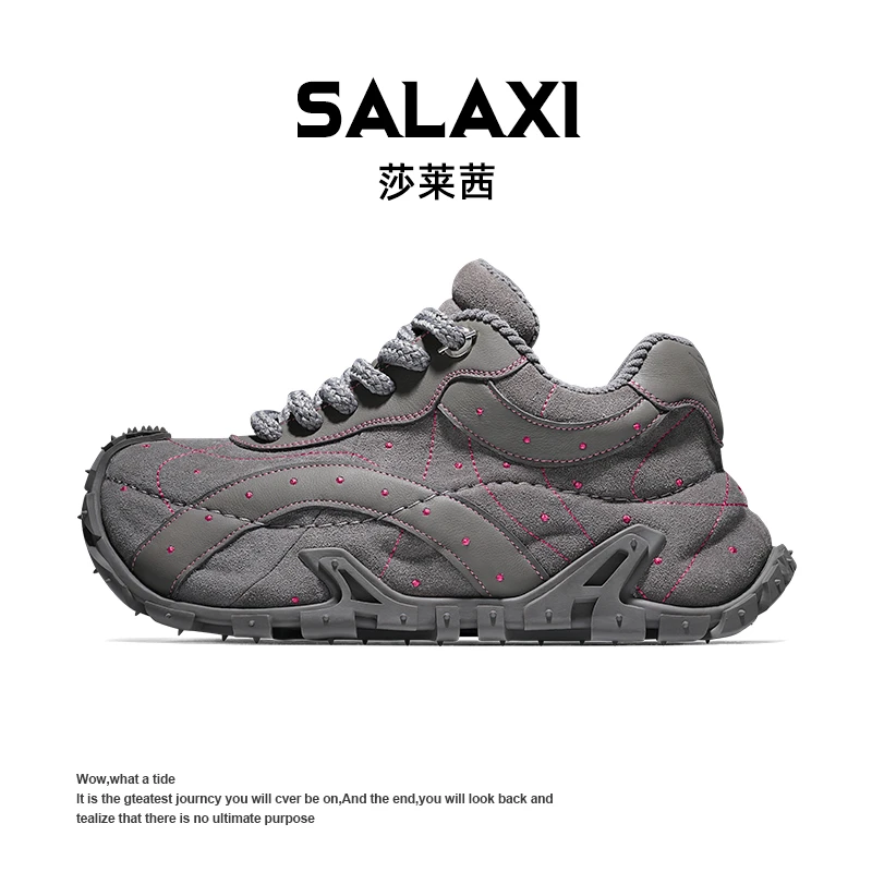 SALAXI/莎莱茜 2025冬季新品潮流时尚百搭男女休闲鞋户外运动鞋