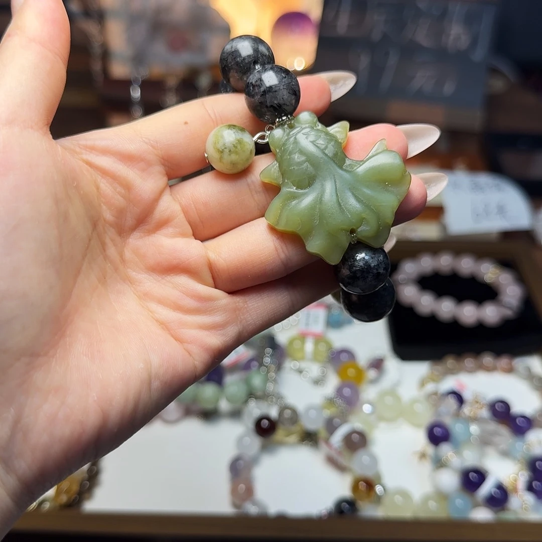 水晶手链合金刘*玲天然水晶羞于下雨