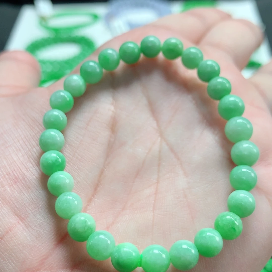 翡翠未镶嵌手链翡翠